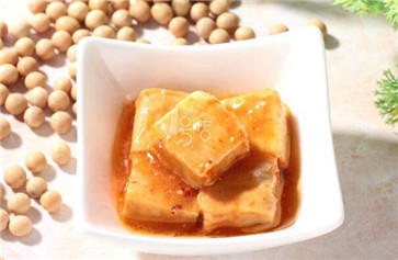 調味品豆腐乳圖片
